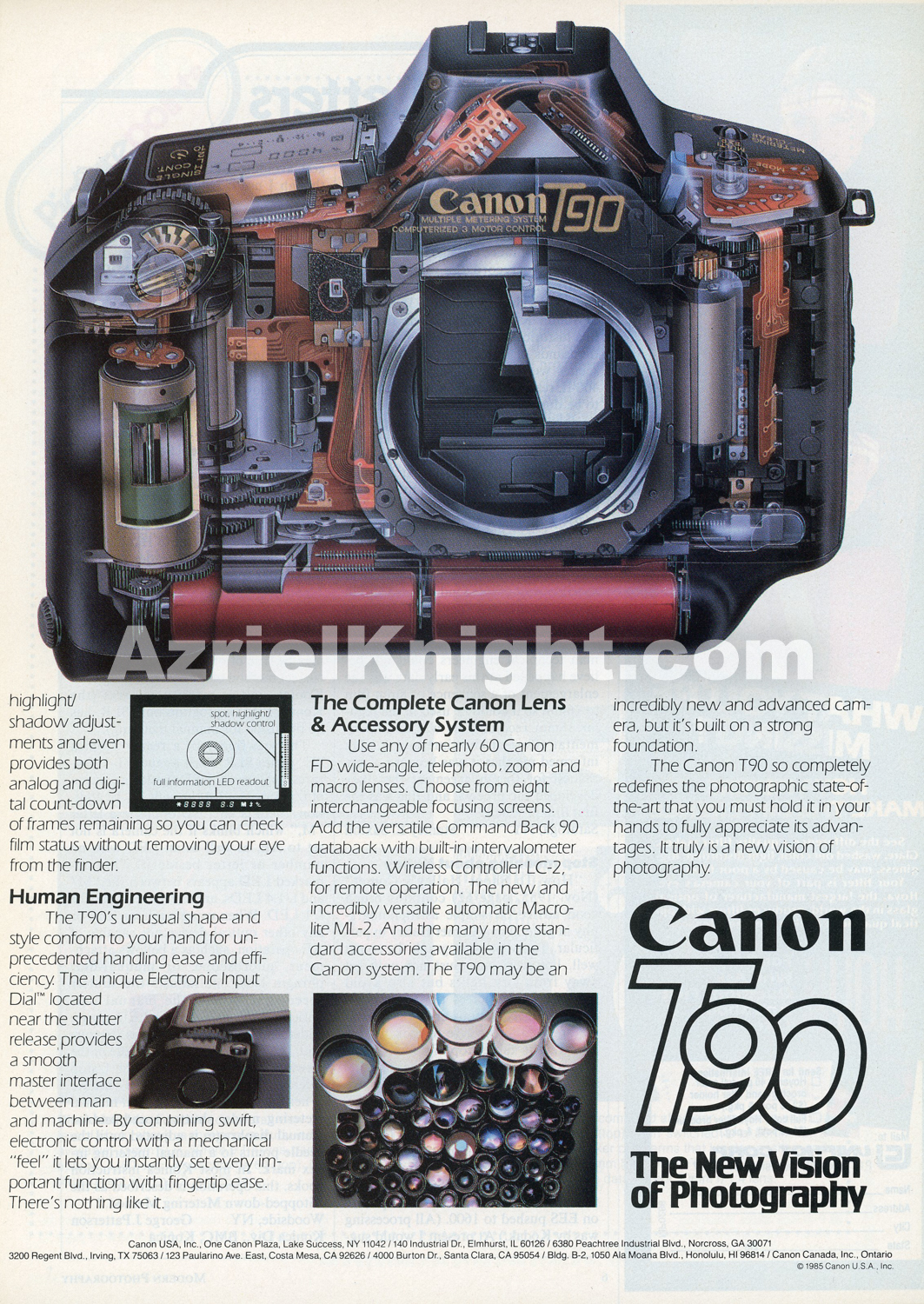 【動作品】Canon T90 Lomopedia: Canon T90 · Lomography